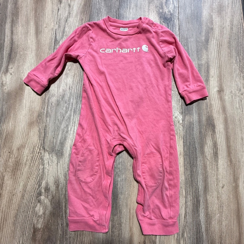 Carhartt Coverall Pink Cotton Jersey StreetwearKids
